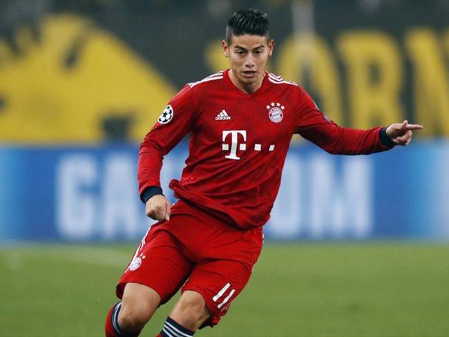 Desde julio de 2017, James Rodríguez se unió al Bayern Múnich. Foto: Associated Press - AP