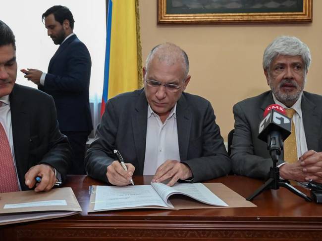 Acuerdo para la promoción y protección recíproca de las inversiones entre Colombia y Venezuela. Foto: Cortesía Ministerio de Comercio.