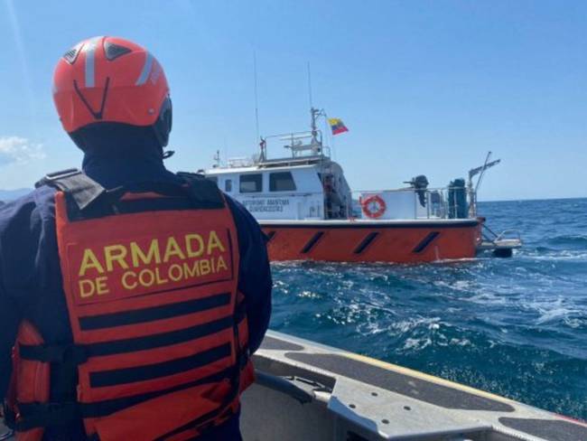 Rescate de extranjeros/ Armada de Colombia 