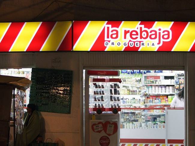 La SAE contrato para administrar los establecimientos de Drogas La Rebaja. Foto: Colprensa