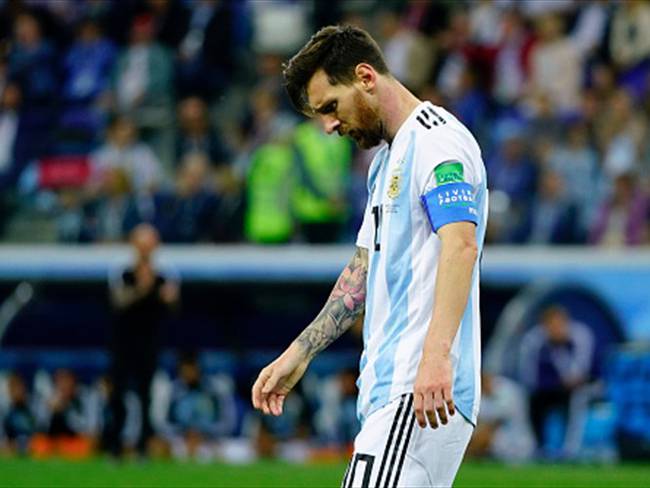 Messi es de otro planeta, pero con la selección argentina no: Cristian Garofalo. Foto: Getty Images
