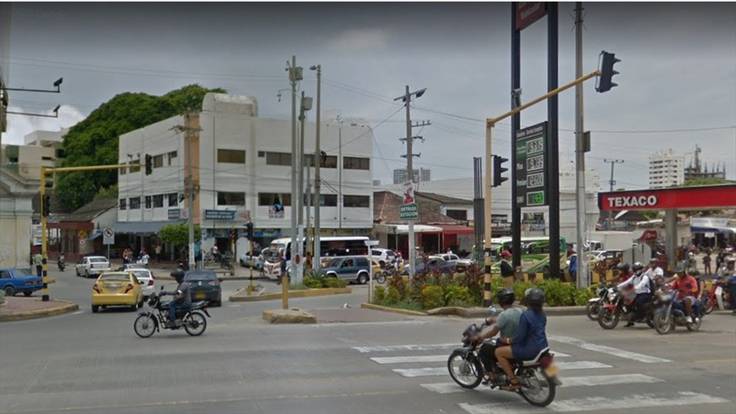 Los semáforos del Pie de la Popa ha sido vandalizado en varias oportunidades. Foto: Google Maps