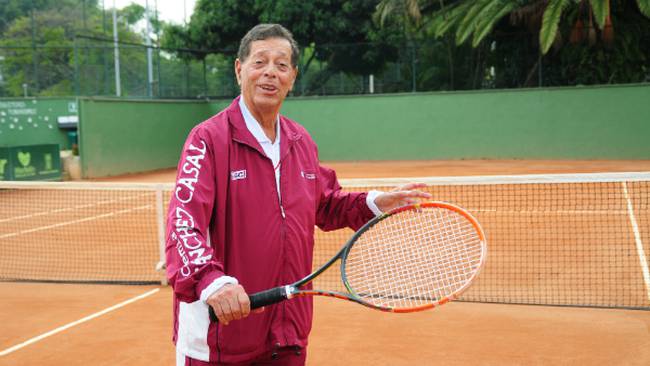 William Álvarez, ex tenista colombiano. Federación Colombiana de Tenis