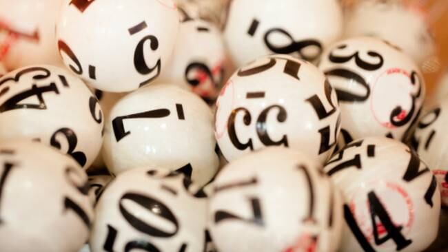 Imagen de referencia de balotas de lotería. Foto: Getty