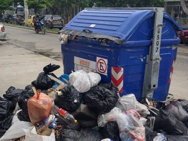 Proliferación de basuras en Santa Marta. Foto: Cortesía