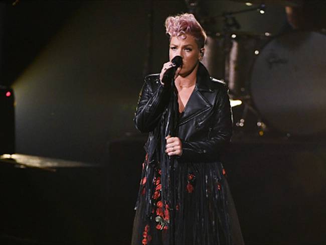 Pink será la encargada de cantar el himno de Estados Unidos en el Super Bowl. Foto: Getty Images