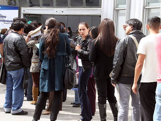 Desempleo en Colombia aumentó en abril, según el Dane. Foto: Colprensa