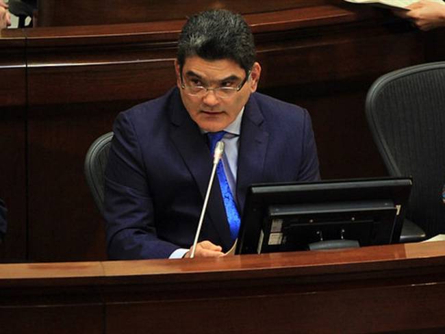 El secretario del Senado, Gregorio Eljach. Foto: Colprensa - Álvaro Tavera