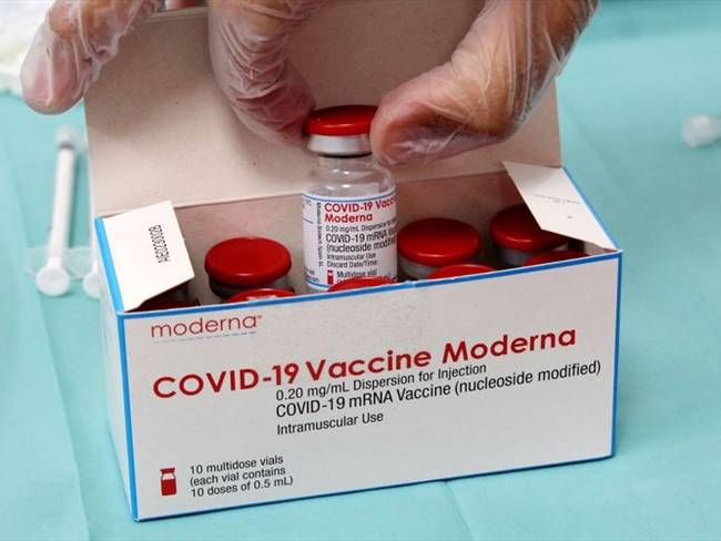 El jueves 30 de septiembre llegarán Unidos 1.4 millones de dosis de vacunas de la farmacéutica Moderna. Foto: Getty Images