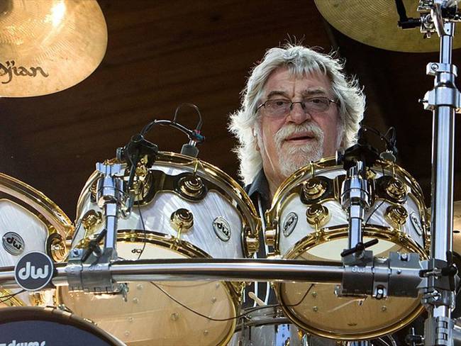 Graeme Edge, el baterista y cofundador de Moody Blues. Foto: Scott Legato/FilmMagic/GettyImages