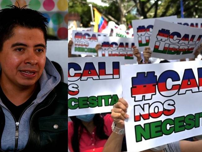 Comentario de Ariel Ávila sobre marcha del silencio en Cali genera polémica. Foto: Colprensa/ Getty Images