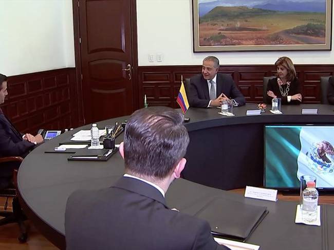 ¿Qué conversaron Naranjo y Holguín en su reunión con Peña Nieto?. Foto: Vicepresidencia