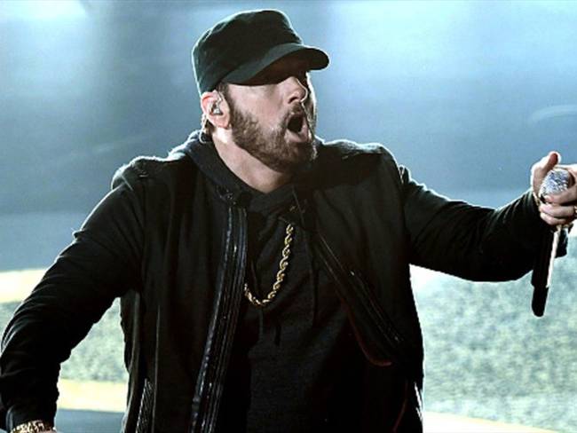 “Me tomó 18 años llegar acá”: Eminem cumple el sueño de sus fans y canta en los Oscar. Foto: Getty Images