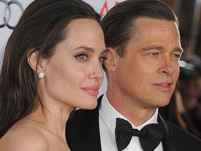 Angelina Jolie y Brad Pitt. Foto: Getty Images