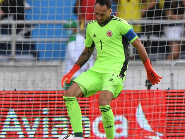 David Ospina - Eliminatorias Qatar 2022 Selección Colombia vs Brasil. Créditos: AFP/ JUAN BARRETO