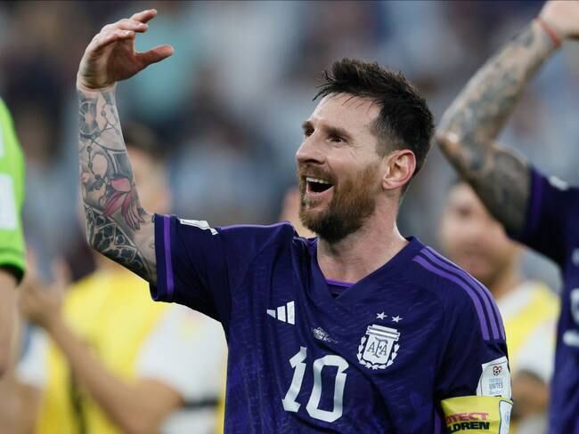 Lionel Messi Mundial de Qatar 2022. Foto: Richard Sellers/Getty Images