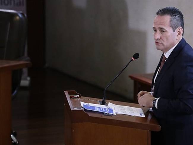 Ramón Rodríguez, director de la Unidad Nacional de Víctimas, habló sobre la prórroga a la Ley de víctimas por 10 años.. Foto: