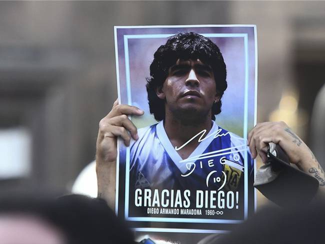 Velorio de Maradona. Foto: Rodrigo Valle/Getty Images