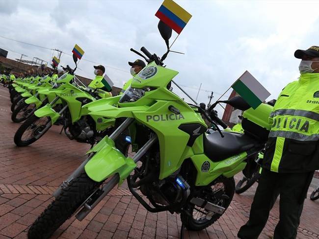 La Policía Nacional y las Fuerzas Militares garantizarán la seguridad de los ciudadanos durante este 7 de agosto. Foto: Colprensa