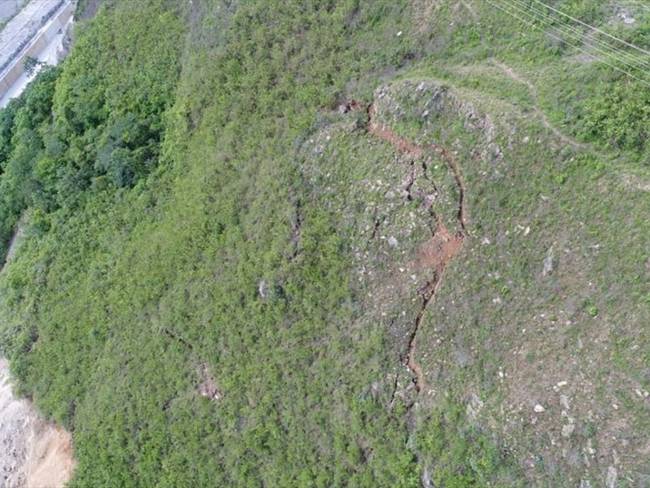 Imagen evidencia gravedad de la situación en Hidroituango. Foto: Cristian Medina (W Radio)