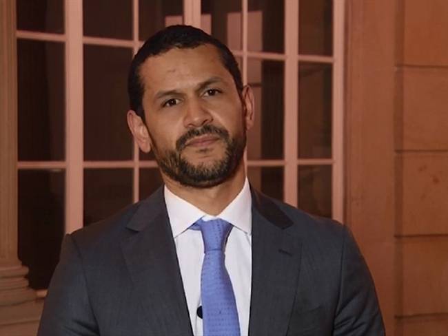 Viceministro del Interior, Daniel Palacios. Foto: Pantallazo video