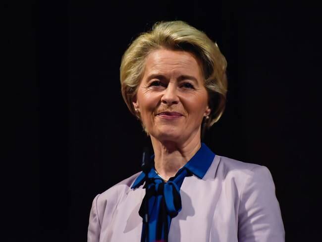 ROME, ITALY - 2023/01/09: Ursula von der Leyen, president of the European Commission,(Photo by Vincenzo Nuzzolese/SOPA Images/LightRocket via Getty Images)