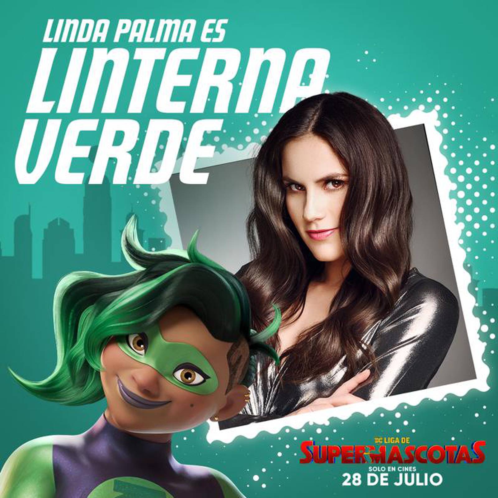 lineal Conquistar burbuja Linda Palma se une al universo DC y le da voz a Linterna Verde