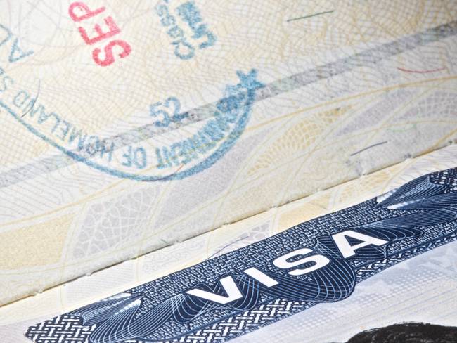 Imagen de referencia de Visas. Foto: Getty Images.