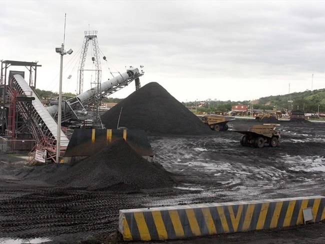 Producción de las primeras mil toneladas de carbón. Foto: Colprensa