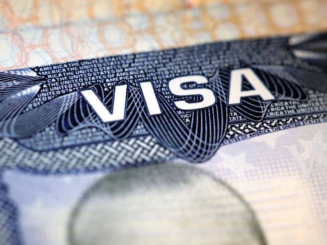 Imagen de referencia visa de EE.UU. Foto: GettyImages.