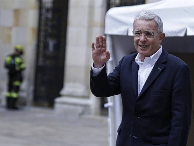 Álvaro Uribe, exsenador y expresidente de Colombia. Foto: Colprensa.