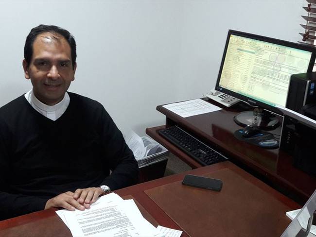 El padre Daniel Bustamante, director del Departamento de Familia en la Conferencia Episcopal de Colombia. Foto: Conferencia Episcopal de Colombia