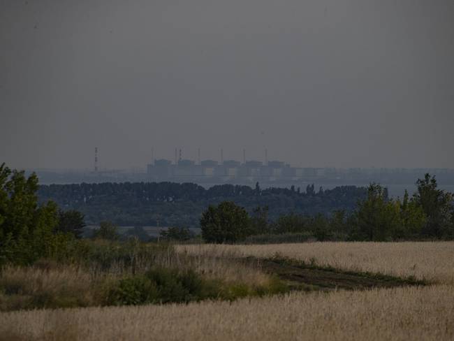 Imagen de referencia de la central nuclear de Zaporizhzhia. Foto: Anadolu Agency/Getty Images
