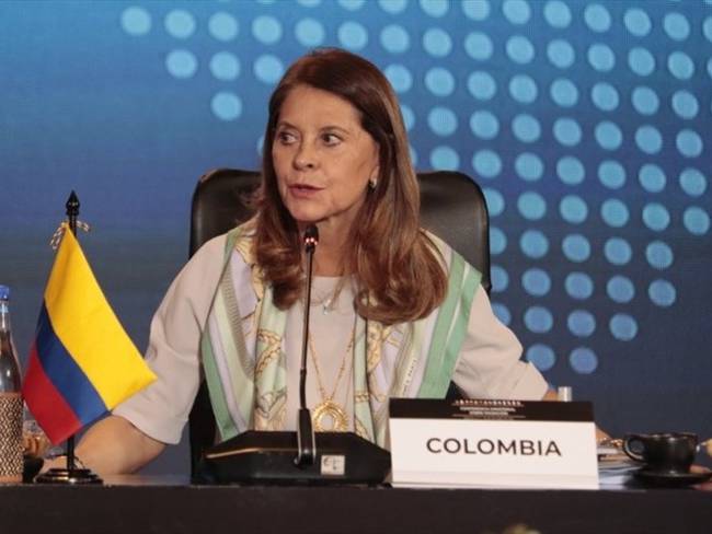 Marta Lucía Ramírez, vicepresidente-canciller de Colombia. Foto: Colprensa