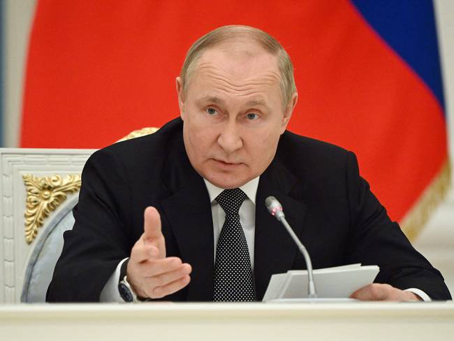 Vladimir Putin, el presidente de Rusia. (Photo by Sergei GUNEYEV / SPUTNIK / AFP) (Photo by SERGEI GUNEYEV/SPUTNIK/AFP via Getty Images)