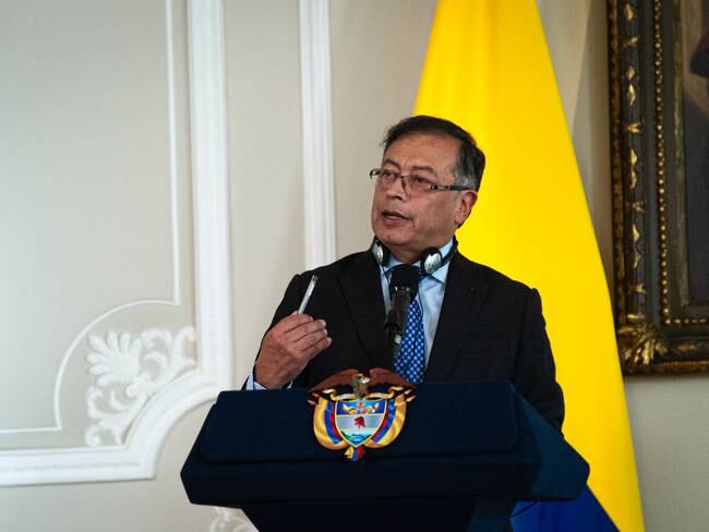 Gustavo Petro, presidente de la República de Colombia. Foto: Colprensa