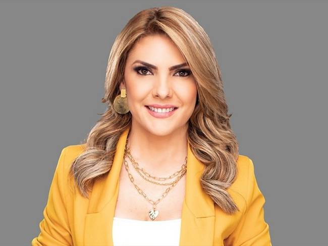 Ana Karina Soto, presentadora colombiana. Foto: Colprensa - RCN