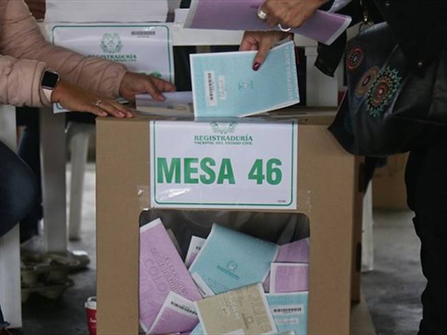 Elecciones 2019. Foto: Colprensa