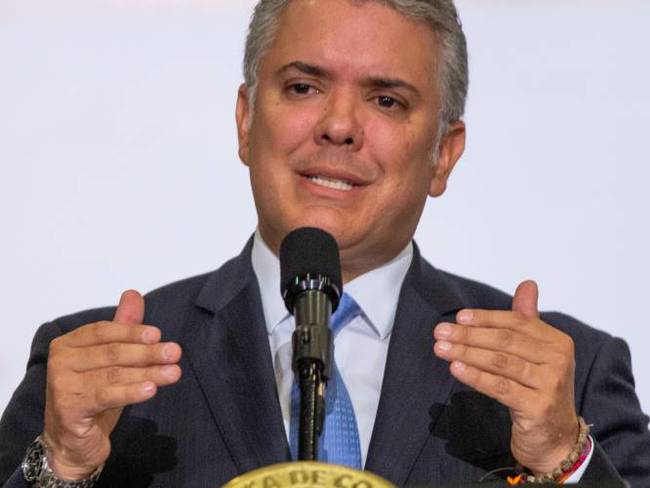 Iván Duque. Presidente colombiano. Créditos: Getty Images