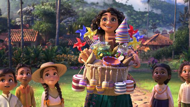 Encanto, película animada de Disney inspirada en Colombia. (Colprensa-Disney).