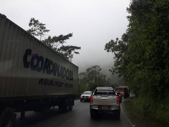 La secretaria de transporte de Sogamoso aplazó hasta el 30 de junio las restricciones para vehículos de carga.. Foto: La W