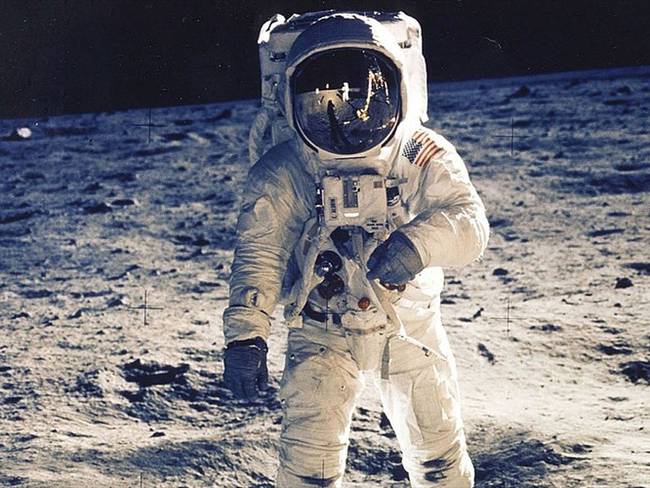 Además, comentó que cuando aterrizaron a la luna no solo significó un gran logro en su vida, sino que también fue un avance para la ciencia y el mundo.  . Foto: Getty Images