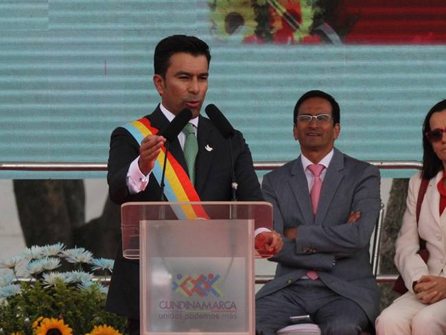 Gobernador de Cundinamarca, Jorge Emilio Rey. Foto: Colprensa.