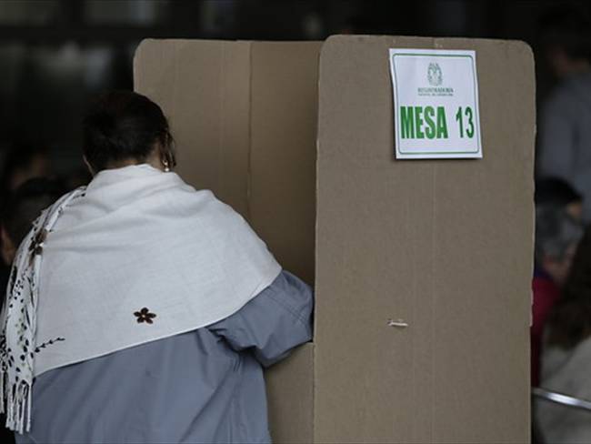 Se abren las urnas de votación a nivel nacional. Foto: Colprensa