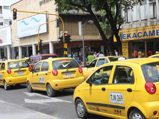 Taxistas en Cúcuta se unen al paro nacional- colprensa