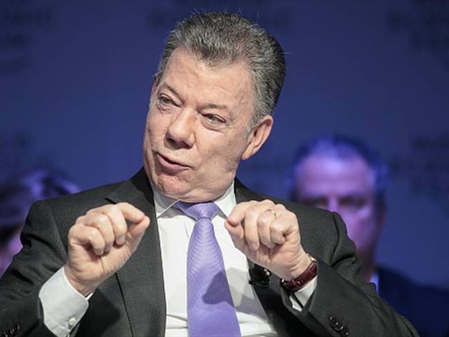 Juan Manuel Santos, presidente de Colombia. Foto: Getty Images