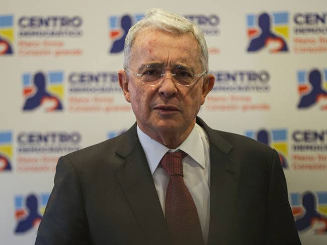 Expresidente de Colombia Álvaro Uribe Vélez. Foto: Colprensa.