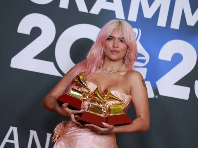 Karol G, cantante colombiana. Foto: Getty Images.