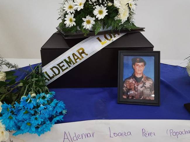 La UBPD entregó a sus familiares los restos de Aldemar Loaiza Pérez en el municipio de Granada, Meta. Foto: Cortesía: Colectivo Orlando Fals Borda