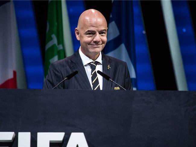 Gianni Infantino fue reelegido por aclamación, sin necesidad de una votación, como presidente de la Fifa para los próximos cuatro años. Foto: Agencia EFE